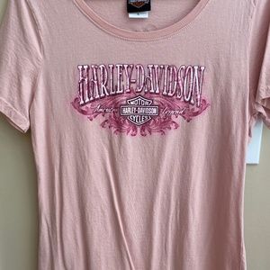 Harley-Davidson Women’s Short Sleeve Top w Classic Logo